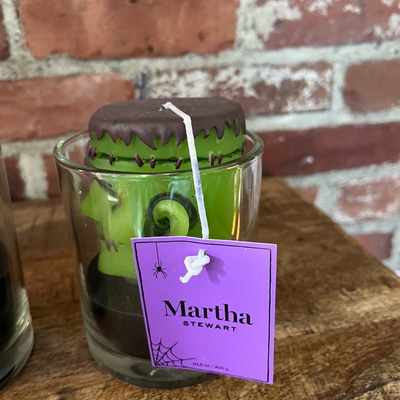 Martha Stewart, Frankenstein and the bride of Frankenstein candles NWT - Picture 8 of 8